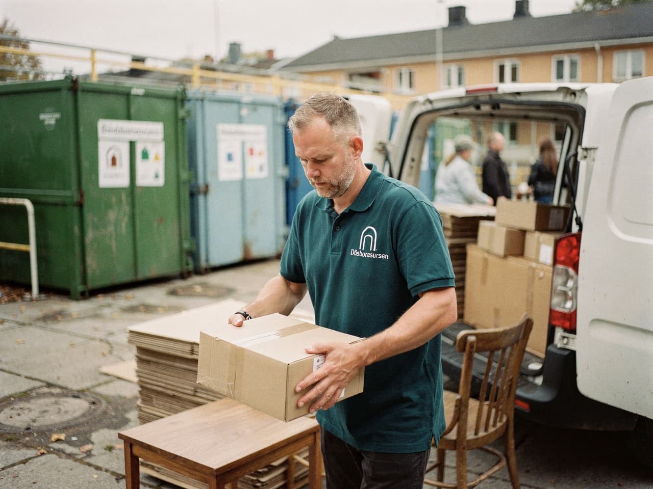 Sortering och återvinning vid bortforsling av dödsbo i Malmö